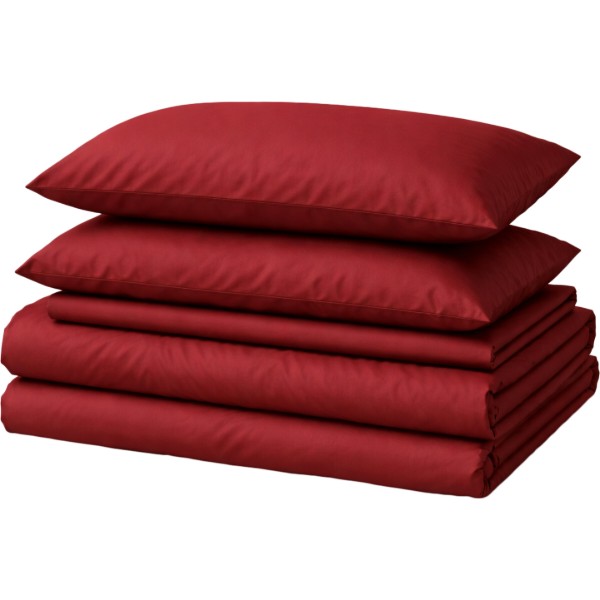 Фото - Комплект постільної білизни дитячий MirSon №19-1655 Garnet Mikrosatin Premium Однотонний 110х140 см (2200007236657)